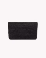 CASSANDRE LARGE ENVELOPE POUCH IN RAFFIA