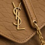 CASSANDRE SMALL YSL POUCH ON CHAIN IN CALFSKIN