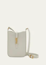 LE 5 A 7 MINI YSL VERTICAL BUCKET BAG IN SMOOTH LEATHER