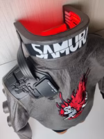 Cyberpunk Cosplay Jacket Samurai Tour handmade