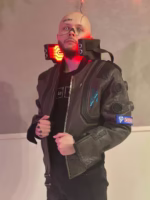 Cyberpunk Cosplay Jacket Samurai Tour handmade