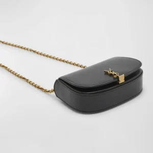 MINI YSL WALLET ON CHAIN IN SMOOTH LEATHER