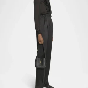 LE 5 A 7 YSL HOBO BAG IN DEER LEATHER