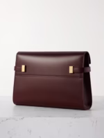 MANHATTAN SMALL LEATHER SHOULDER BAG