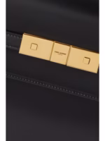 MANHATTAN SMALL LEATHER SHOULDER BAG