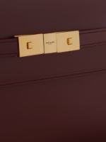 MANHATTAN SMALL LEATHER SHOULDER BAG