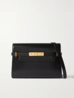 MANHATTAN SMALL LEATHER SHOULDER BAG