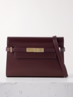 MANHATTAN SMALL LEATHER SHOULDER BAG