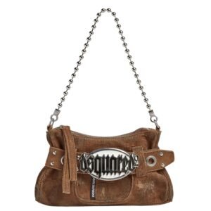 GOTHIC CORDUROY CLUTCH BAG