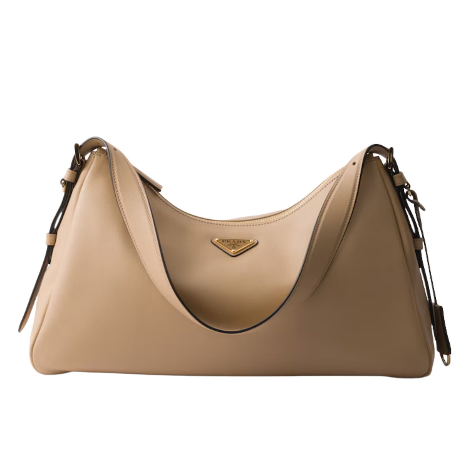PRADA AIMEE LARGE LEATHER SHOULDER BAG