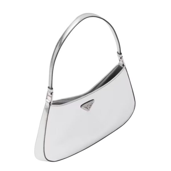 PRADA CLEO BRUSHED LEATHER SHOULDER BAG