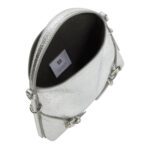 NANO VOYOU BAG IN LAMINATED LEATHER