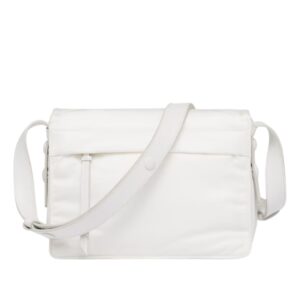 PRADA TRAVELLER SMALL PADDED RE NYLON SHOULDER BAG