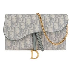 SMALL SADDLE POUCH WITH CHAIN