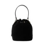 VELVET MINI BAG WITH NAPPA LEATHER DETAILS