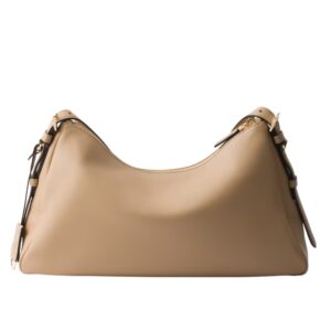PRADA AIMEE LARGE LEATHER SHOULDER BAG
