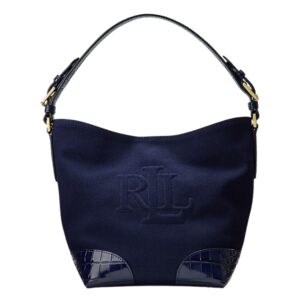 CANVAS LEATHER MEDIUM WITLEY BUCKET BAG