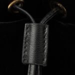 VELVET MINI BAG WITH NAPPA LEATHER DETAILS