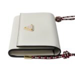 WALLET WITH LEATHER SHOULDER STRAP