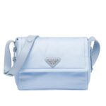 PRADA TRAVELLER SMALL PADDED RE NYLON SHOULDER BAG