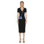 NANO VOYOU BAG IN WASHED DENIM