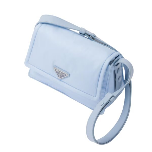 PRADA TRAVELLER SMALL PADDED RE NYLON SHOULDER BAG
