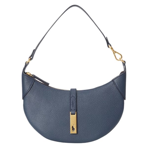 POLO ID PEBBLED MINI SHOULDER BAG