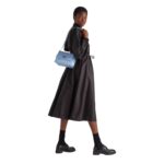 PRADA TRAVELLER SMALL PADDED RE NYLON SHOULDER BAG