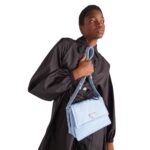 PRADA TRAVELLER SMALL PADDED RE NYLON SHOULDER BAG