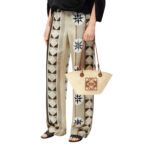 SMALL ANAGRAM BASKET BAG
