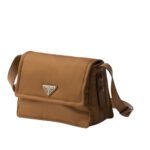 PRADA TRAVELLER SMALL PADDED RE NYLON SHOULDER BAG