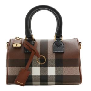 MINI CHECK BOWLING BAG