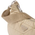 PADDED RE NYLON SHOULDER BAG