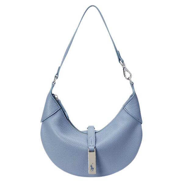 POLO ID PEBBLED MINI SHOULDER BAG
