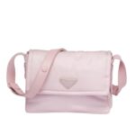 PRADA TRAVELLER SMALL PADDED RE NYLON SHOULDER BAG