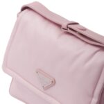 PRADA TRAVELLER SMALL PADDED RE NYLON SHOULDER BAG