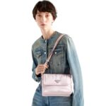 PRADA TRAVELLER SMALL PADDED RE NYLON SHOULDER BAG