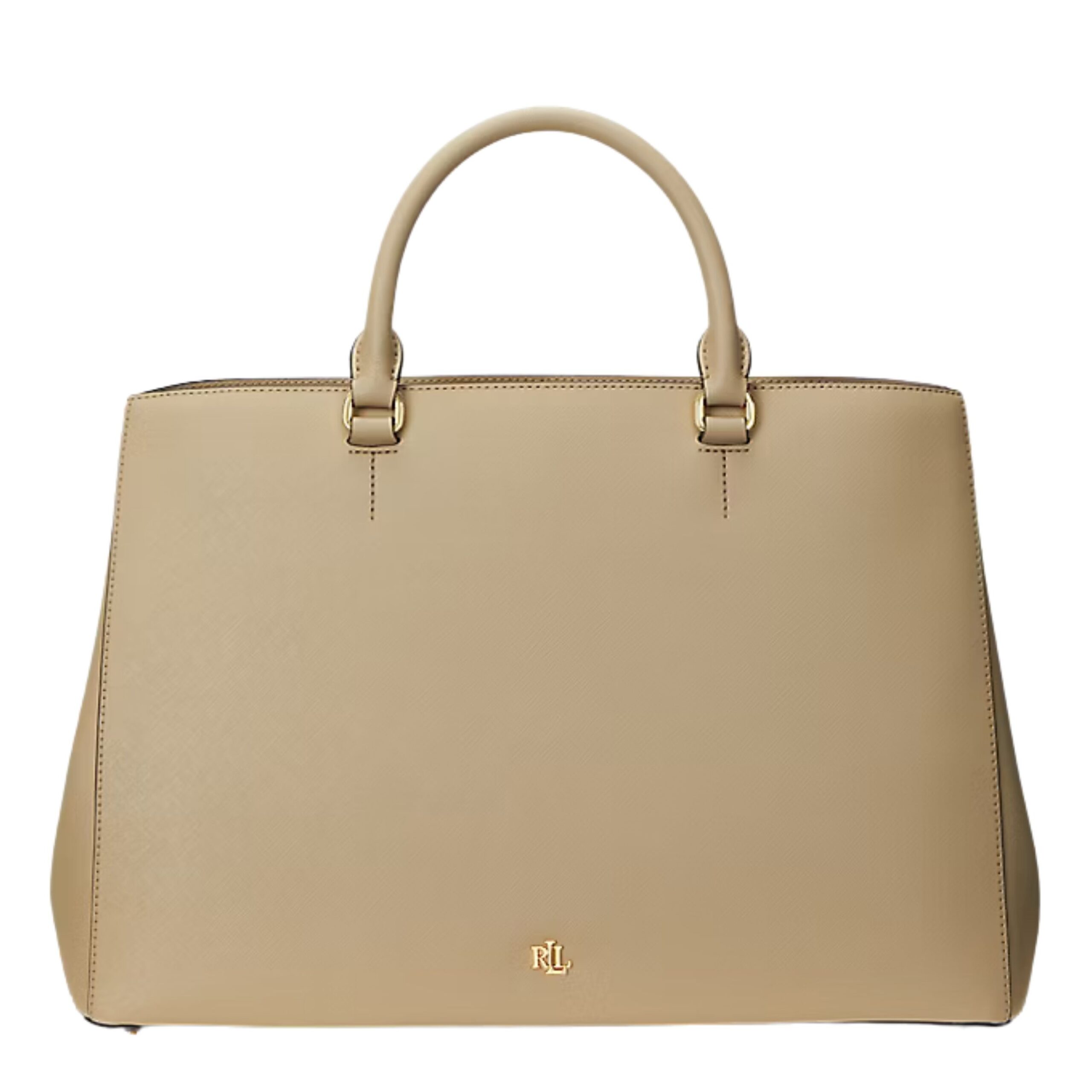 CROSSHATCH LEATHER LARGE HANNA SATCHEL