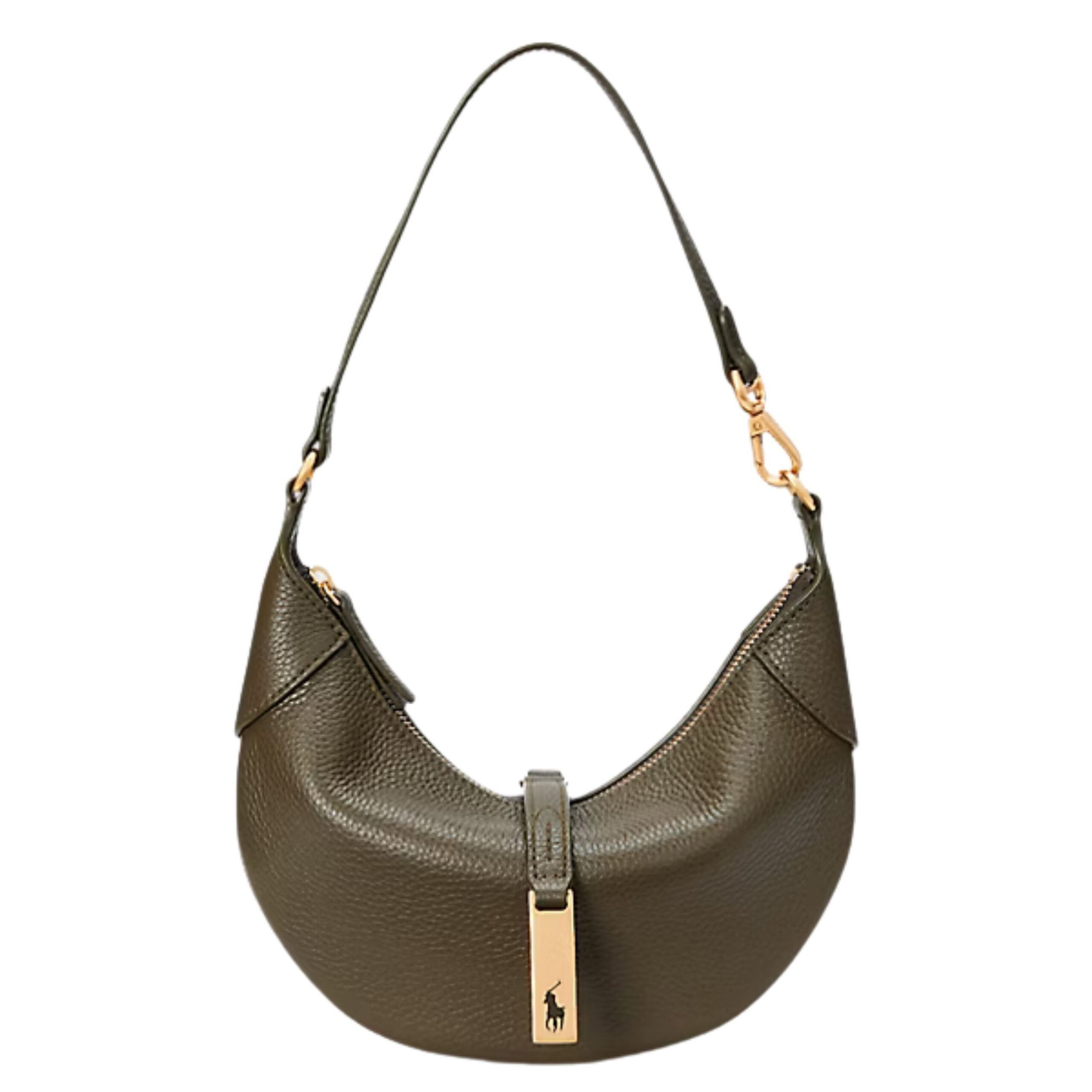 POLO ID PEBBLED MINI SHOULDER BAG