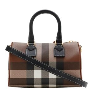 MINI CHECK BOWLING BAG