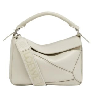 SMALL PUZZLE LEATHER TOP HANDLE BAG