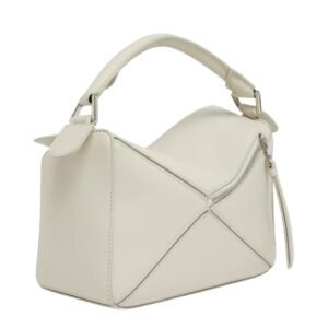 SMALL PUZZLE LEATHER TOP HANDLE BAG