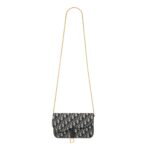MEDIUM SADDLE POUCH WITH CHAIN