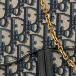MEDIUM SADDLE POUCH WITH CHAIN