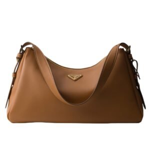 PRADA AIMEE LARGE LEATHER SHOULDER BAG