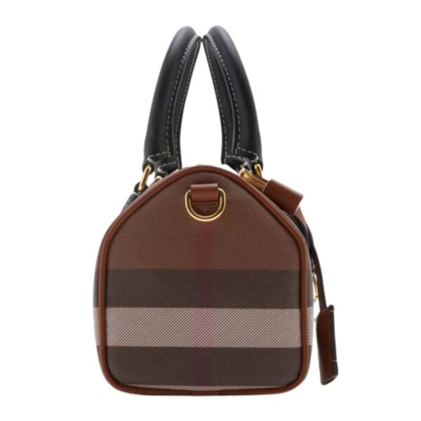 MINI CHECK BOWLING BAG