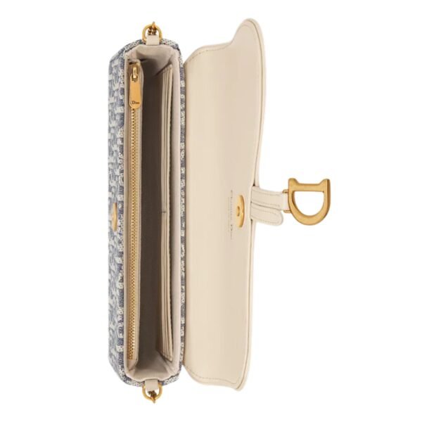 MEDIUM SADDLE POUCH WITH CHAIN