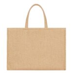 MEDIUM G TOTE BAG IN RAFFIA