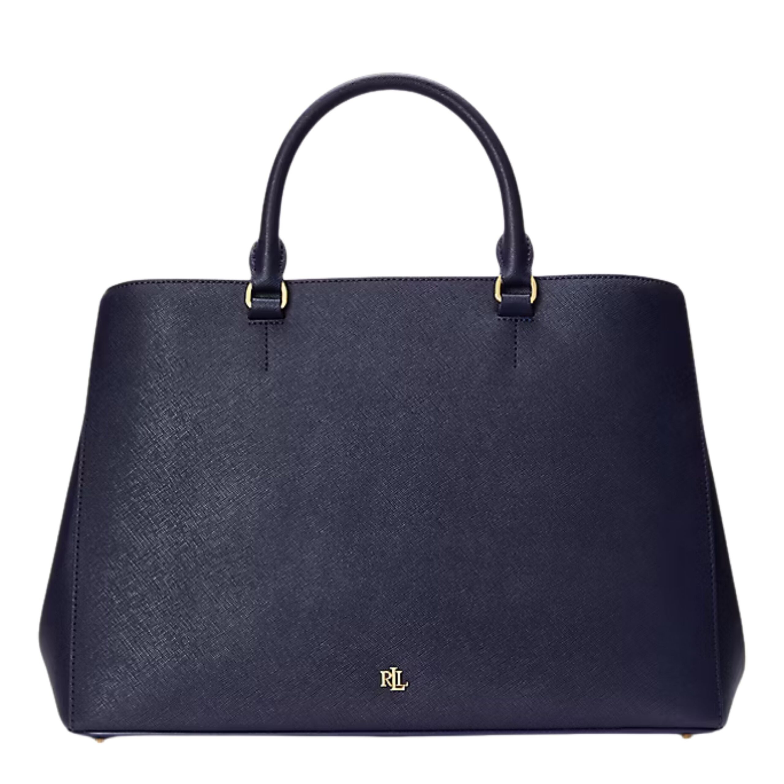CROSSHATCH LEATHER LARGE HANNA SATCHEL