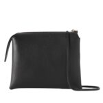 NU TWIN MINI LEATHER SHOULDER BAG